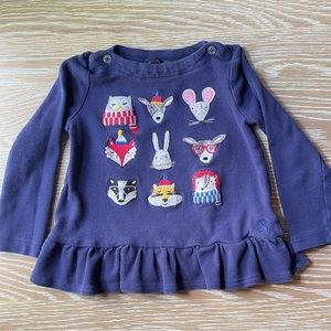 Joules Woodland Creatures Top